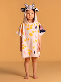 Premium CottonnKids Hooded Poncho Towel –  Two Sizes (Ages 1-6 Years)Soft, Cozy & Everyday Friendly