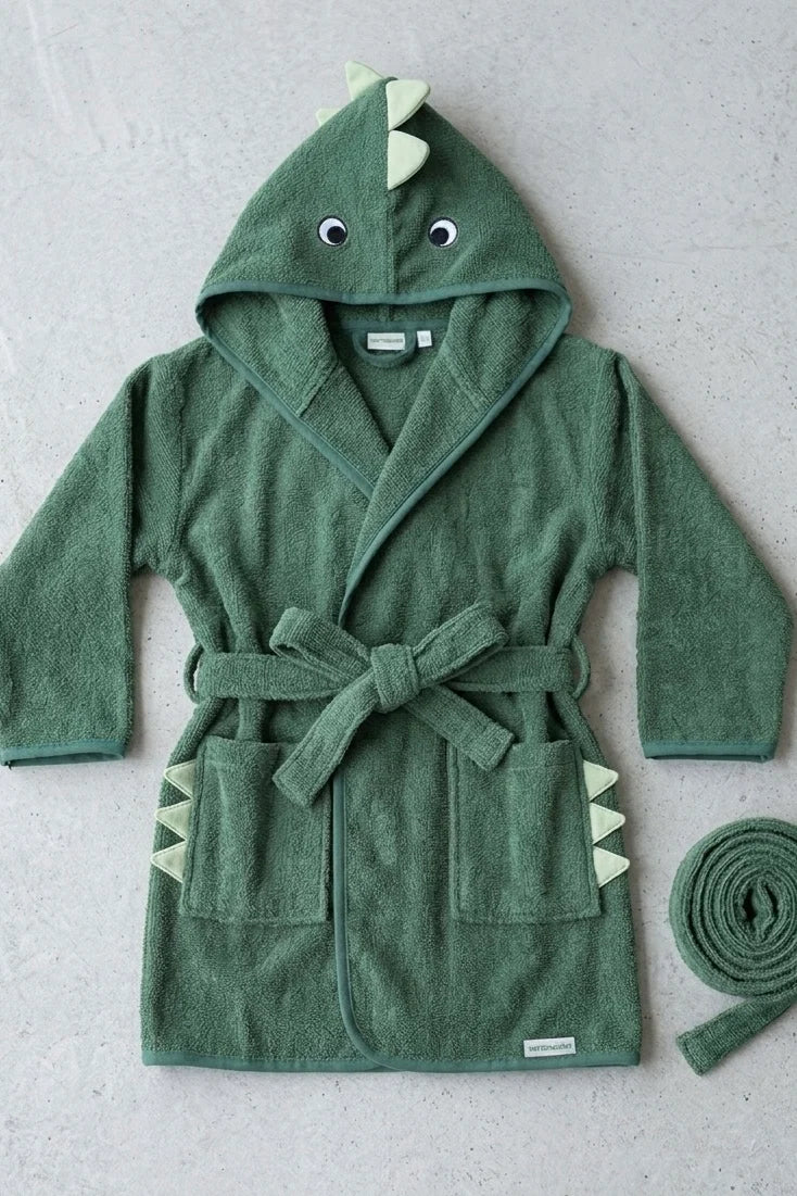 Kids Bathrobe – Soft & Cozy Hooded Bathrobe for Boys & Girls | Ages 4-8 Years