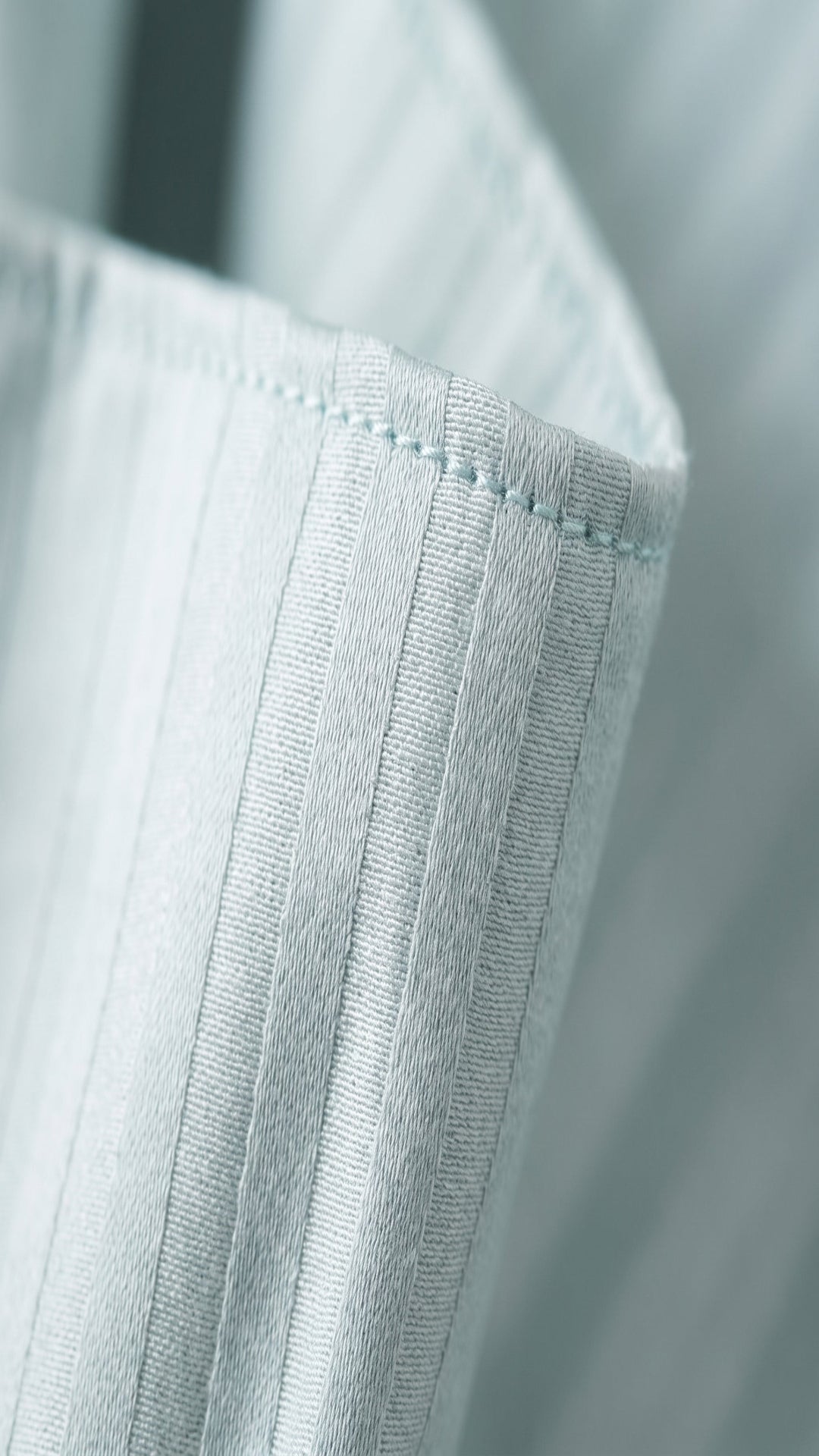 Mint Green King Size Stripe Fitted Bedsheet Set – Micro Cotton | Soft & Breathable