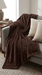 Luxury AC Fleece Blanket – Coral Fleece Double Bed Blanket