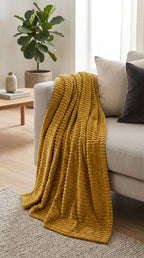 Luxury AC Fleece Blanket – Coral Fleece Double Bed Blanket