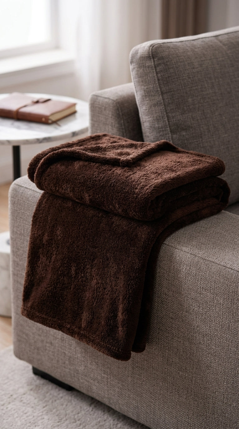 Soft and Cozy Green Fleece Throw Blanket for Ultimate Comfort