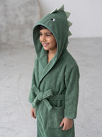 Kids Bathrobe – Soft & Cozy Hooded Bathrobe for Boys & Girls | Ages 4-8 Years
