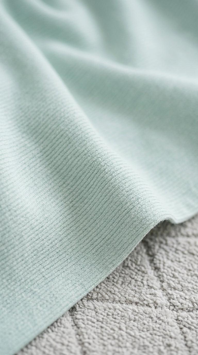 Textured Chevron Woven Cotton Blanket – Rich Brown All-Season Throw