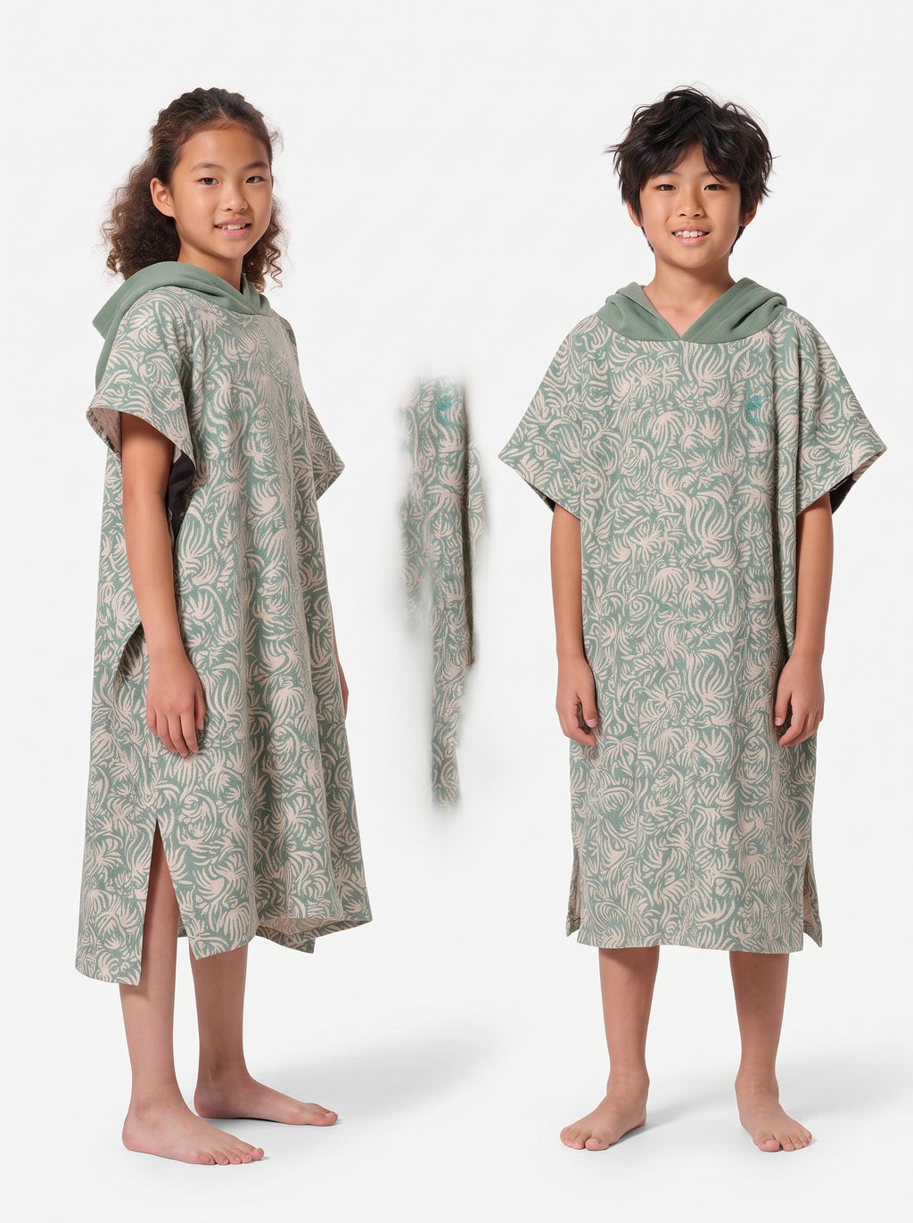 10 to 15 year Premium Cotton teen Ponchu – Quick Dry & Super Absorbent