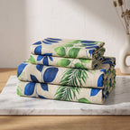Micro Rich Cotton Double Bed Bedsheet Set - 93x96 |Premium Soft & Elegant Design | 2 Pillow Covers Included