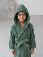 Kids Bathrobe – Soft & Cozy Hooded Bathrobe for Boys & Girls | Ages 4-8 Years