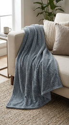 Luxury AC Fleece Blanket – Coral Fleece Double Bed Blanket