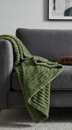 Luxury AC Fleece Blanket – Coral Fleece Double Bed Blanket