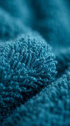 Teal Blue Premium Cotton Towel Set | Bath Towel & Hand Towel Combo, 100% Cotton