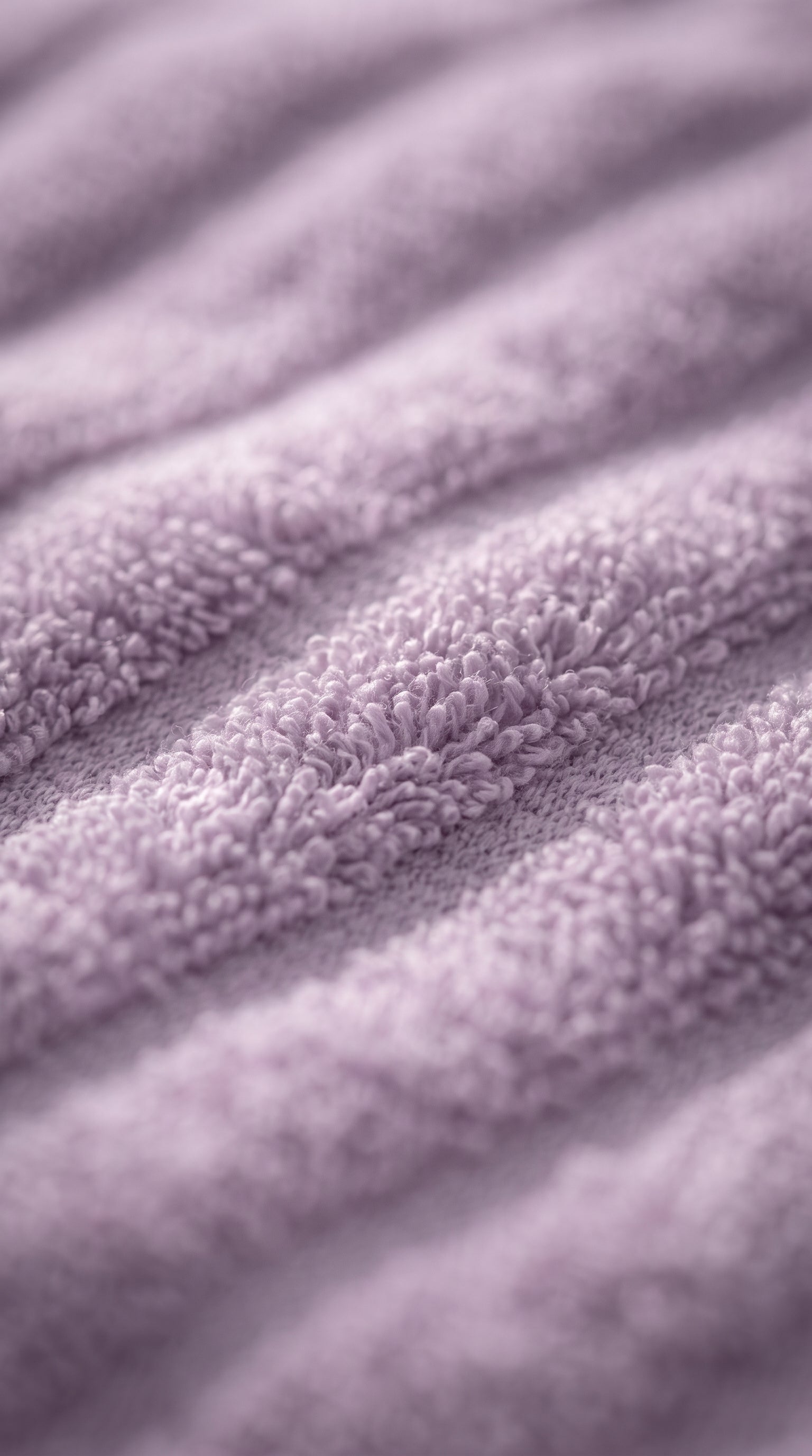 Luxury 100% Cotton Ribbed Towels | Soft Absorbent Bath Towel Set – Lavender