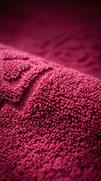 Magenta Pink Cotton Bath Towel Set of 2 | 100% Cotton Vibrant Absorbent Towels