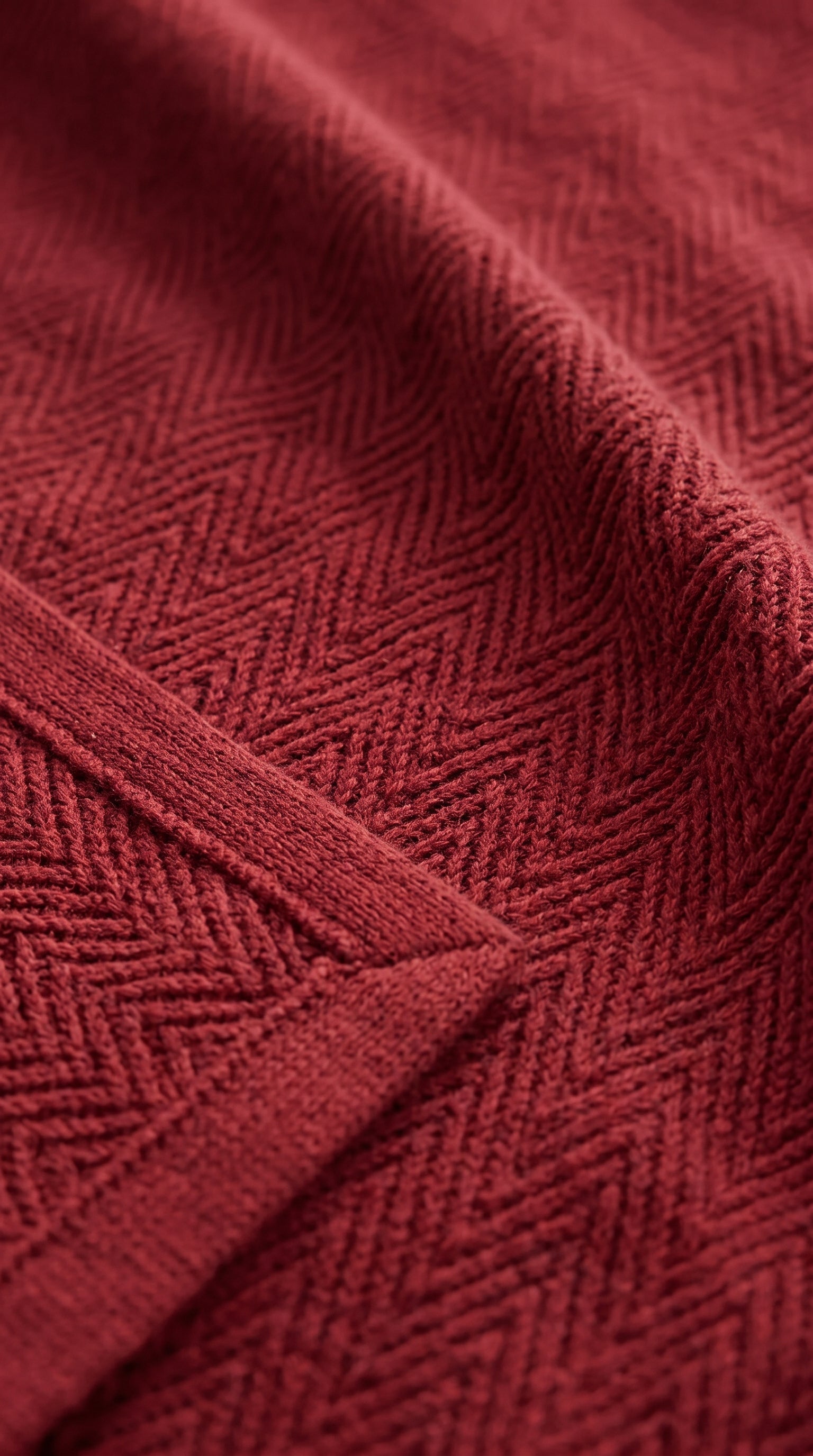 Zig-Zag Chevron Cotton Blanket – All-Season Bedding for Double Bed (210x240 cm)