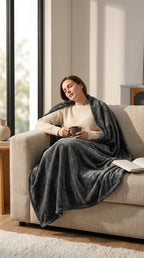 Soft and Cozy Green Fleece Throw Blanket for Ultimate Comfort