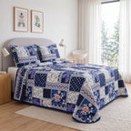 Micro Rich Cotton Double Bed Bedsheet Set – 93x96 | Premium Soft & Elegant Design