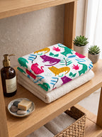 Printed Towel for Kids - Bright Colors & Soft Cotton Bath Towel