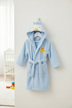 Duckie Soft & Cozy Animal Hooded Bathrobes (Ages 1 to 2 Years)