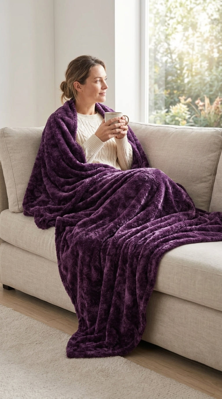 Soft and Cozy Green Fleece Throw Blanket for Ultimate Comfort