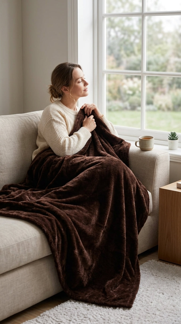 Soft and Cozy Green Fleece Throw Blanket for Ultimate Comfort