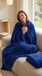 Luxury AC Fleece Blanket – Coral Fleece Double Bed Blanket